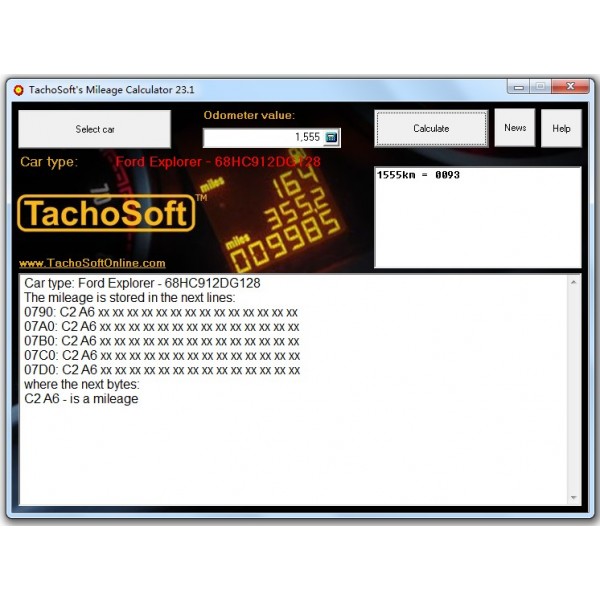 tachosoft mileage calculator 23.1 free download